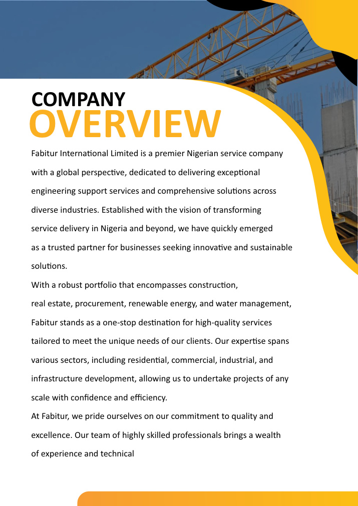 Fabitur company overview